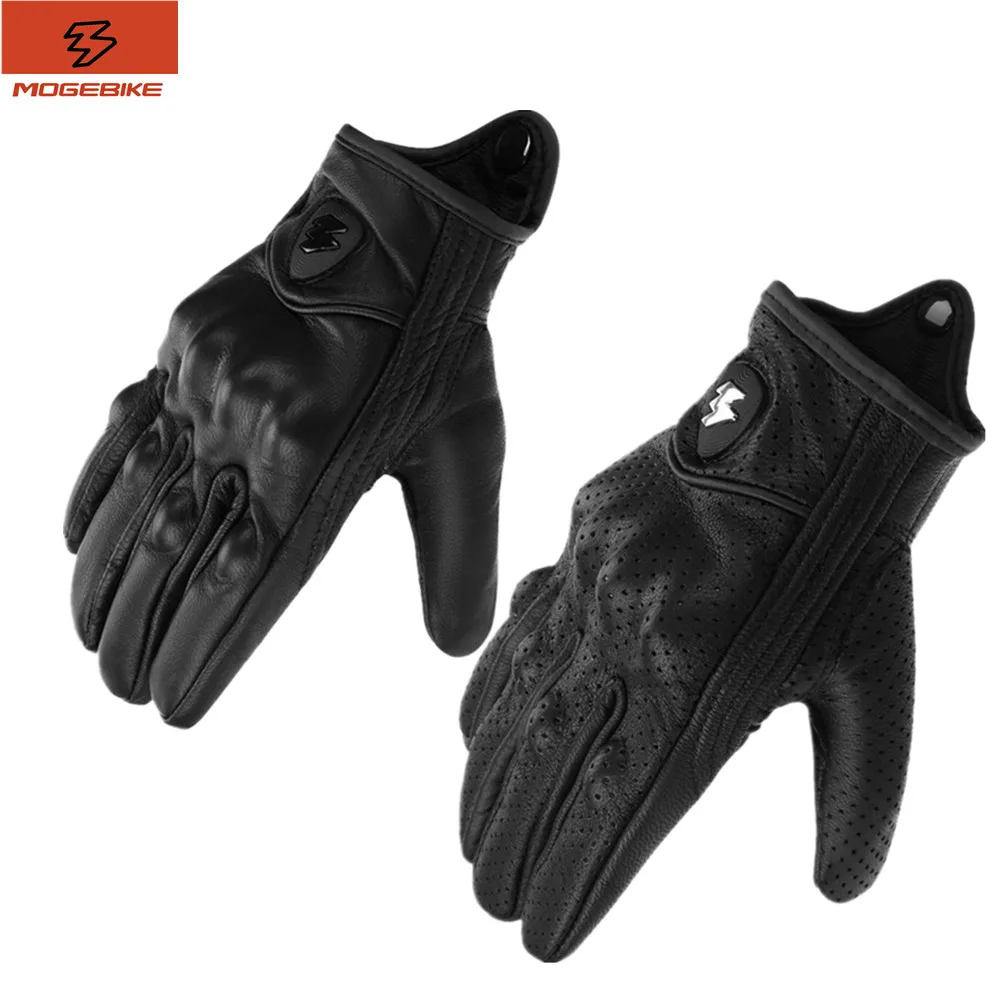 

Motorcycle riding gloves,goatskin,full-finger gloves gloves for motorcycles,Men Women Moto Leather Carbon Cycling Winer gloves