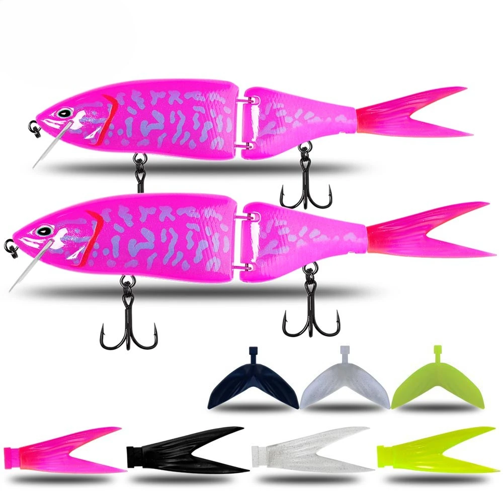 Jointed Bait 185mm 70g 220mm 115g Swimbait Fishing Lures Hard Body Floating Bass Pike Fishing Bait Tackle