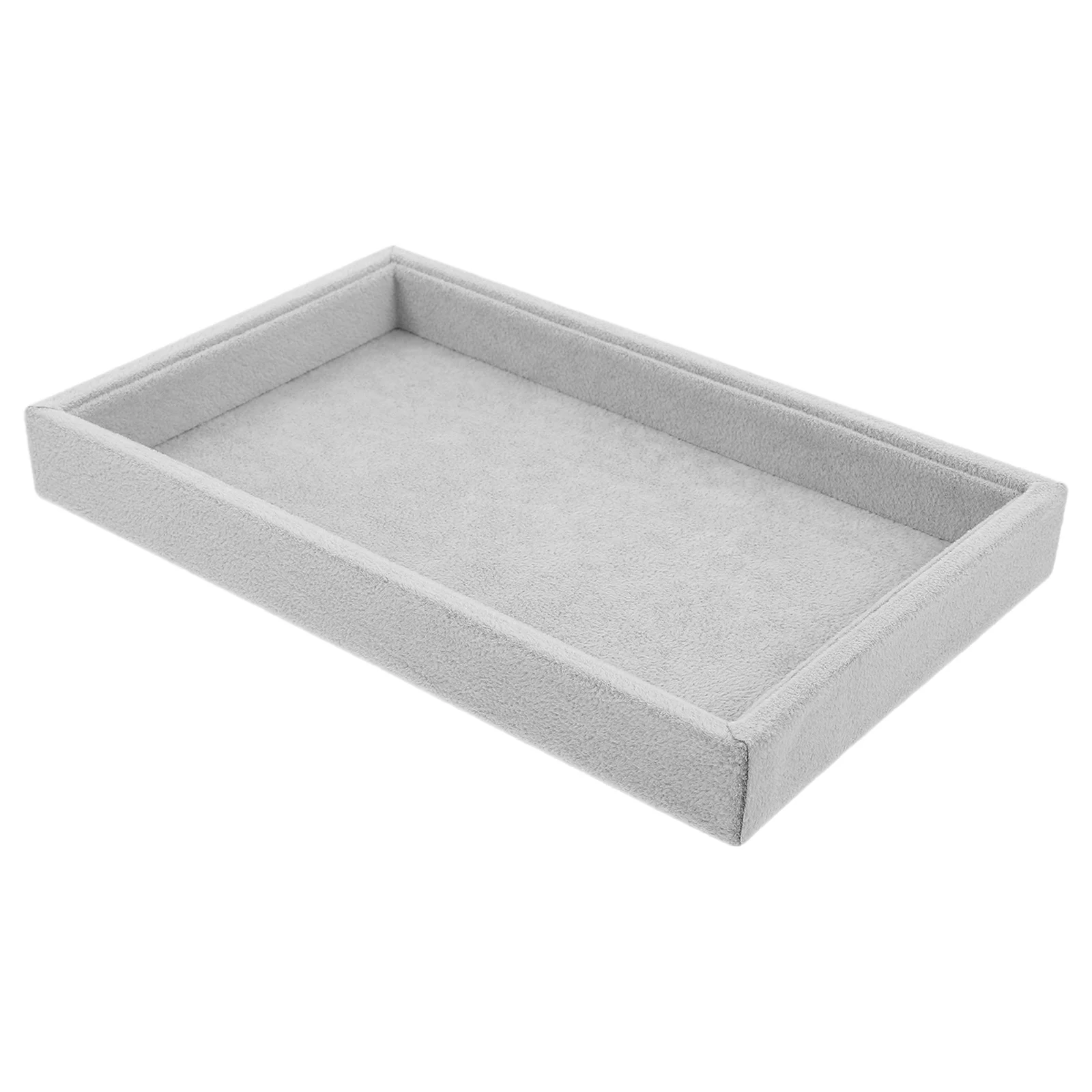 

Jewelry Display Tray Open Flat Stackable Organizer for Rings Earrings Necklaces Bracelets Store Collection Jewelry Holders