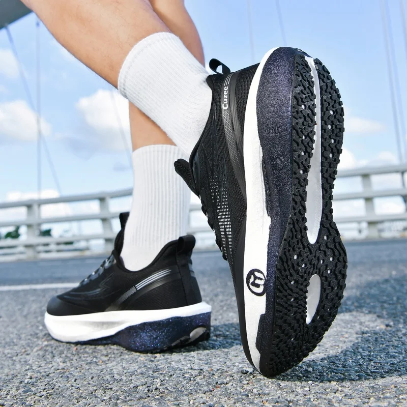 Laufschuhe für Herren mit Carbonplatte, Marathon-Spezialität, atmungsaktiv, leicht, bequeme Outdoor-Sportschuhe für Damen – Detail 27