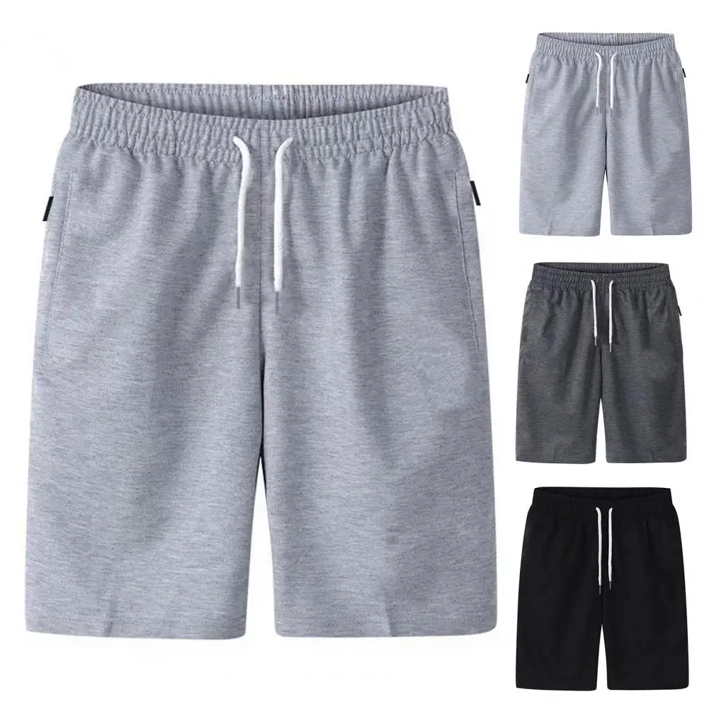 Cool  Men Summer Trousers Breathable Solid Color Cargo Shorts All Match Comfortable Summer Cargo Shorts Men Garment