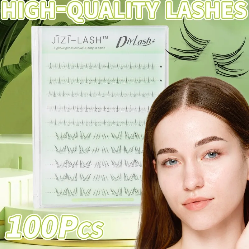 

JIZI-LASH Glue-Free North Star Lower Lashes Self-Adhesive False Eyelashes Kit 10 Rows Natural Eyelashes Extensions Makeup