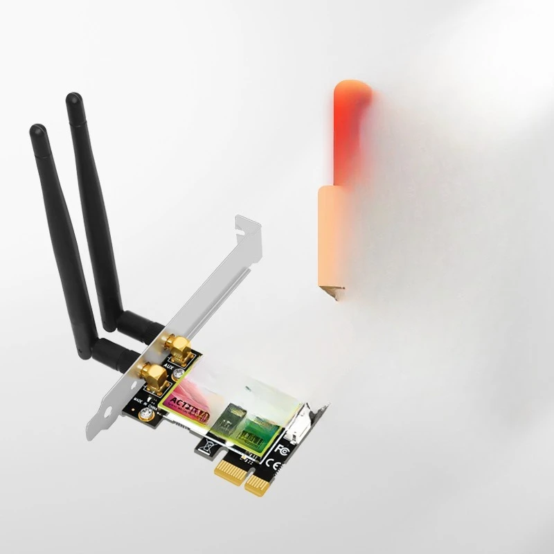 Запчасти для настольных ПК Беспроводная сетевая интерфейсная карта PCI-E AC7265 сетевой интерфейс WIFI пятого поколения