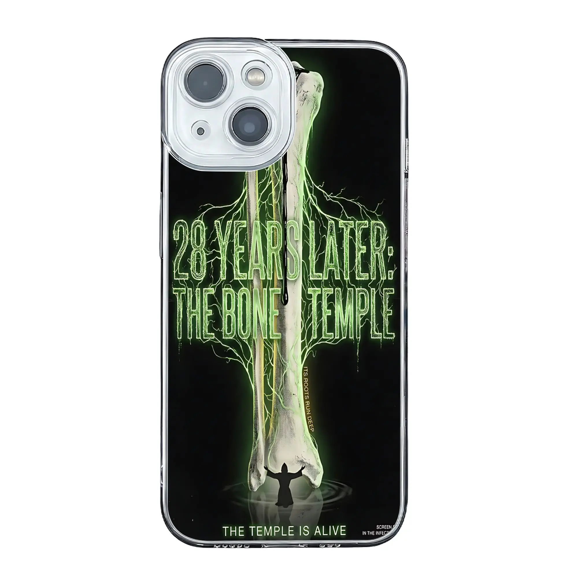 Coque de téléphone anti-collision The Temple is Alive 28 Years Later The Bone Temple pour iPhone 17 16 15 14 13 12 11 Pro Max