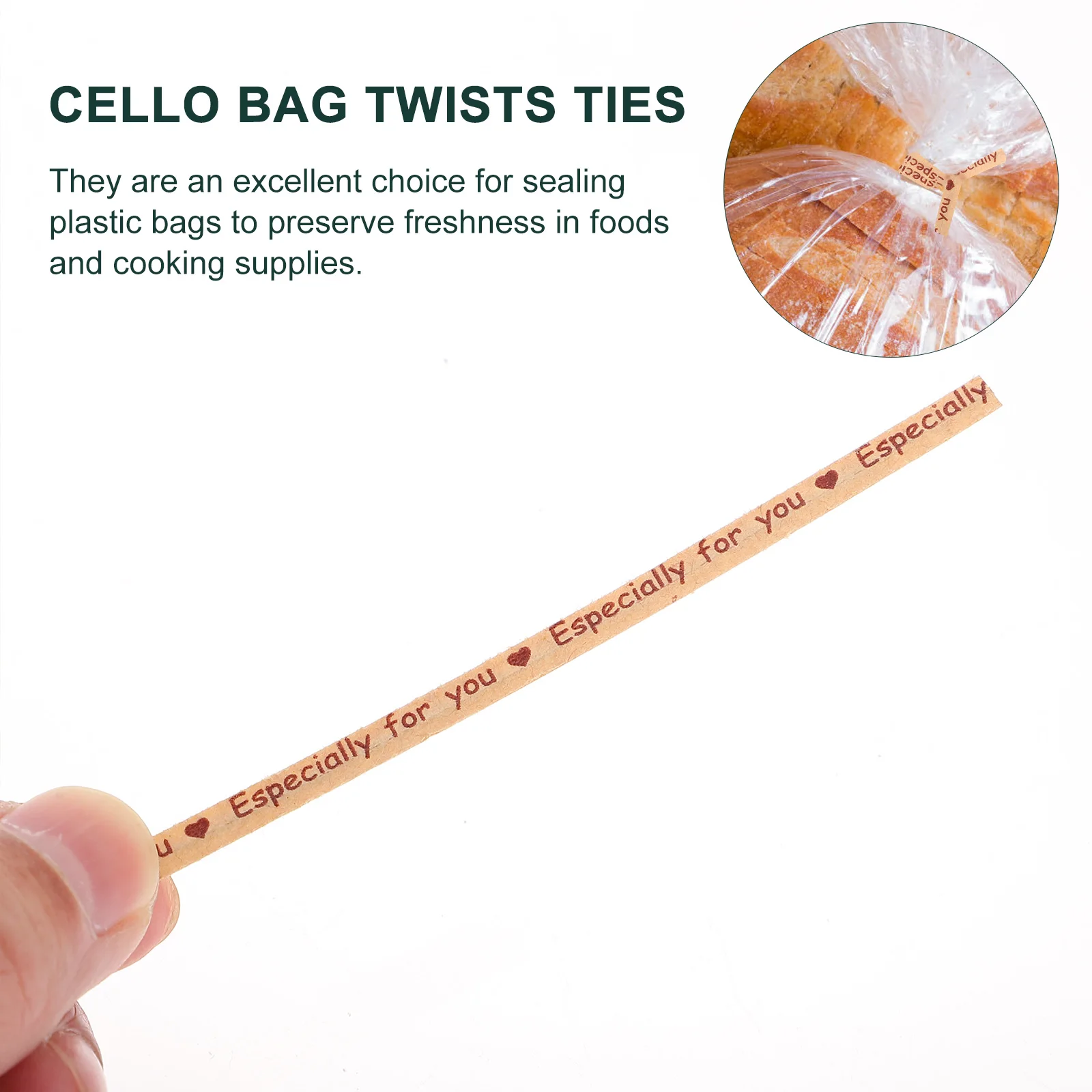 

1000pcs Reusable Bread Bag Twists Ties Kraft Paper Iron Wire Sealing For Food Packaging Diy Crafts Candy Bags Party Favors