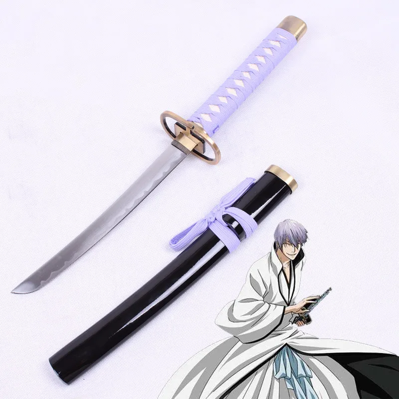 

104cm Cosplay Anime Bleach weapon Gin Ichimaru wooden Sword Japan samurai sword Costume Fancy Dress party stage show props gift