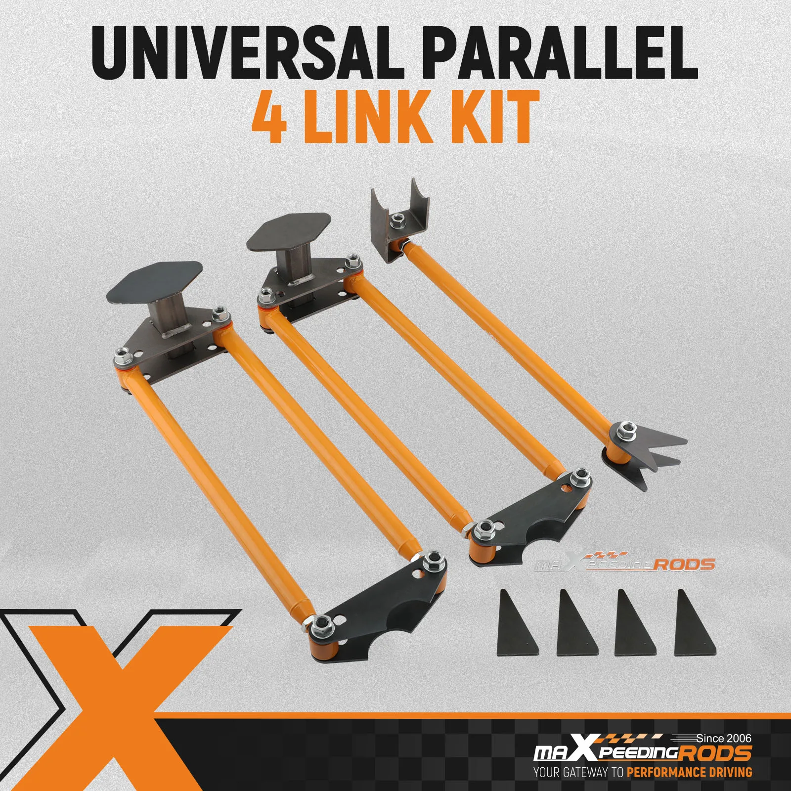 Universal Weld-On Parallel 4-Link Suspension Kit – Custom Fabrication Components for Hot Rods, Rat Rods, Trucks, Cars & Air Ride Builds 3