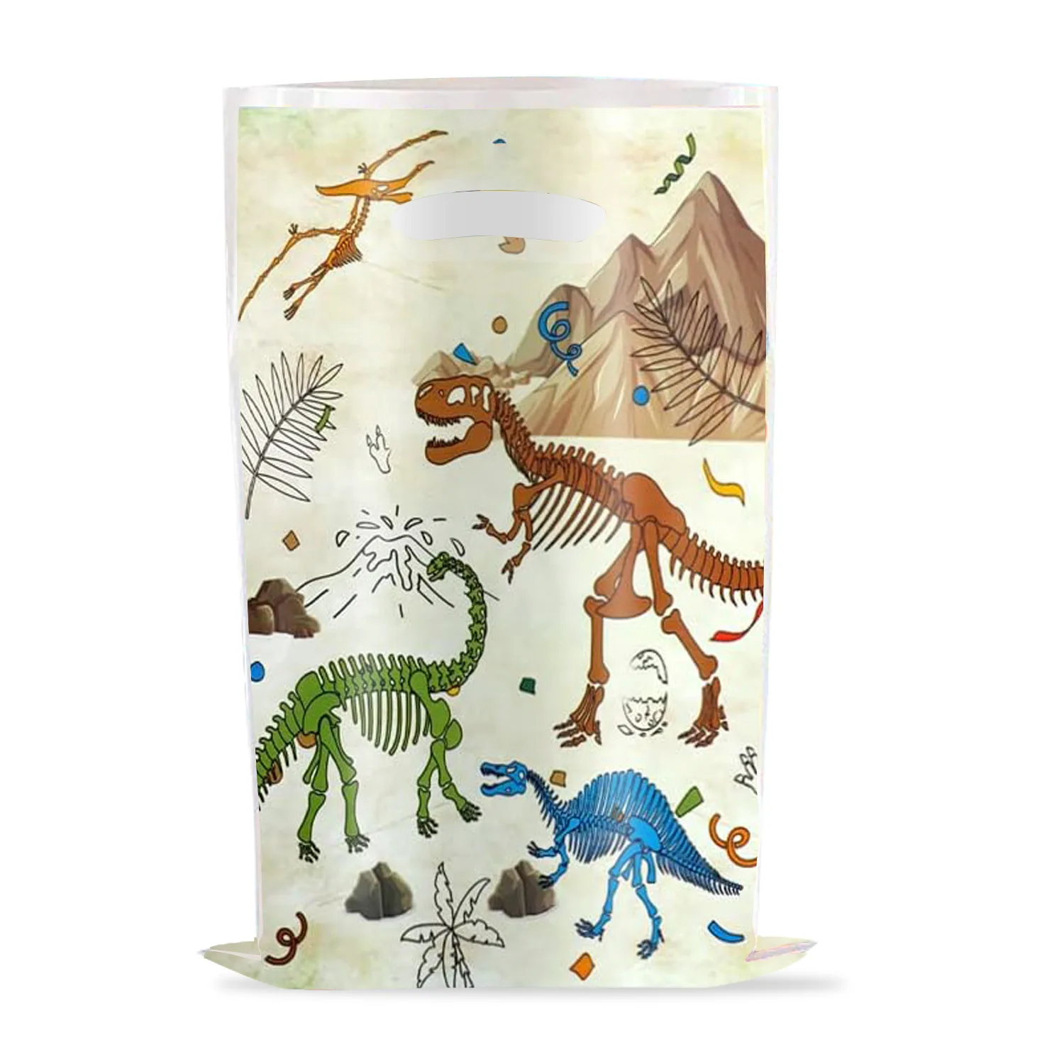 10/30/50Pcs Dinosaurs Birthday Party Supplies Gift Bags Candy Treat Bag for Dinosaurs Birthday Party Decorations Baby Shower