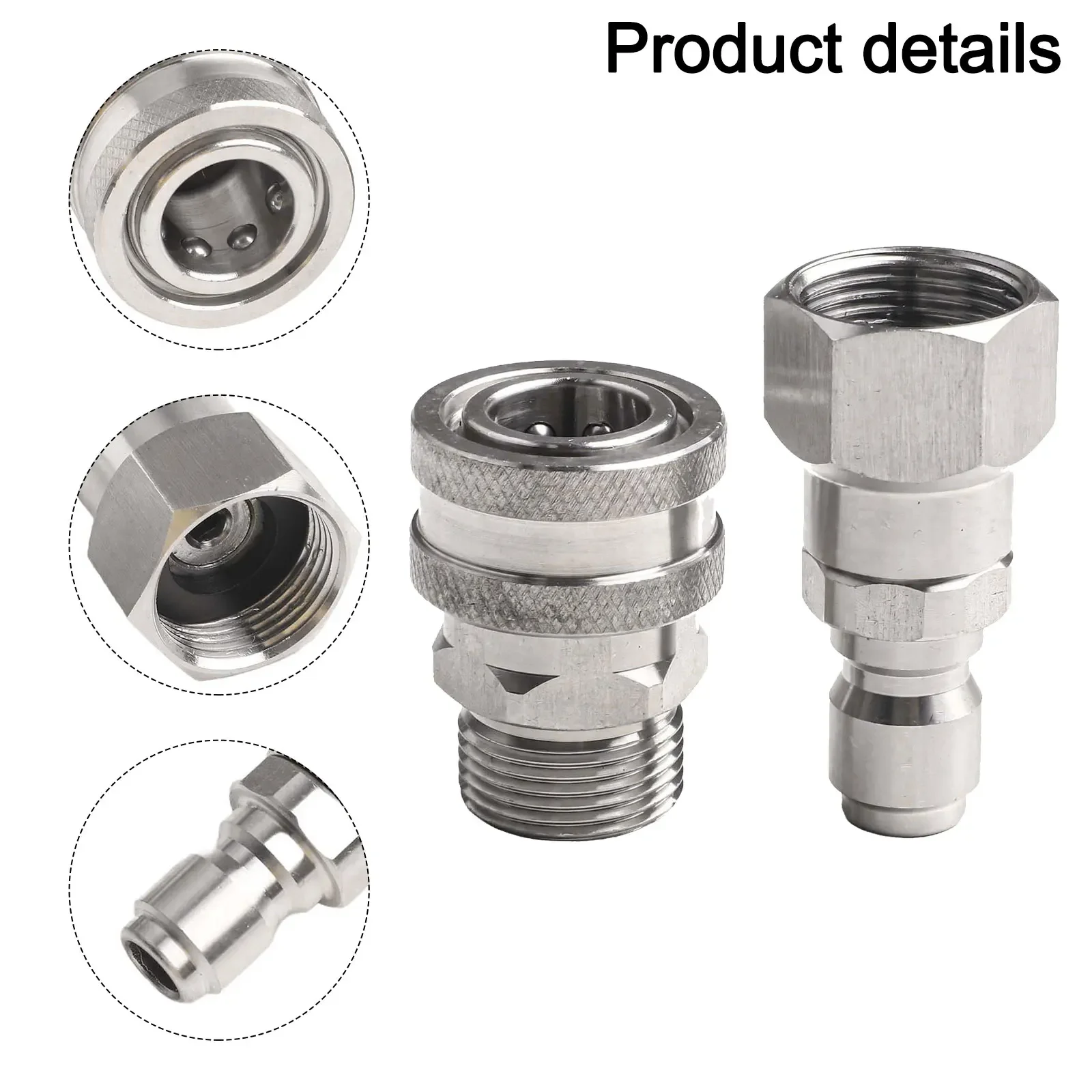 Degree Rotation Male And Female Quick Connector Kit Durability Rotation Number Of Pieces Package Content Product Name