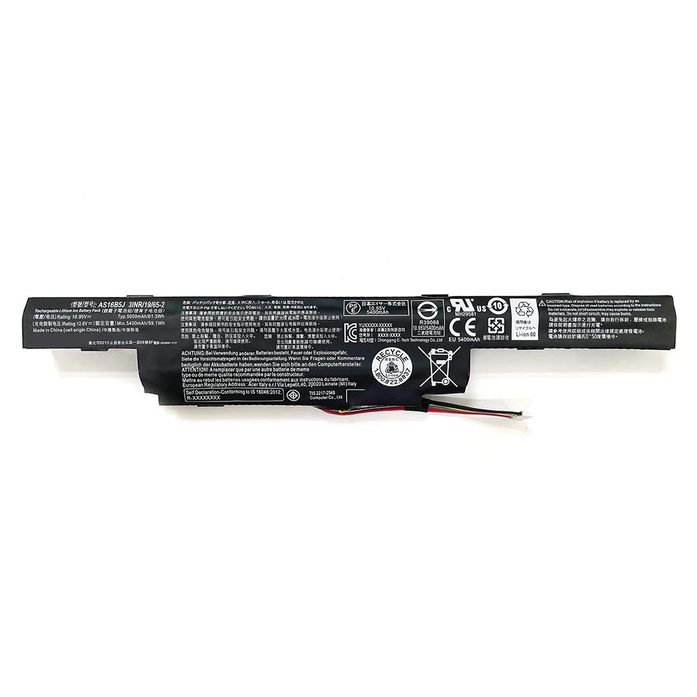 7XINbox AS16B5J 10.8V 5400mAh AS16B8J Original Laptop Battery For Acer Spin E5-575G 53VG 5341 75MD F15 F5-573G 500N 51LQ Series