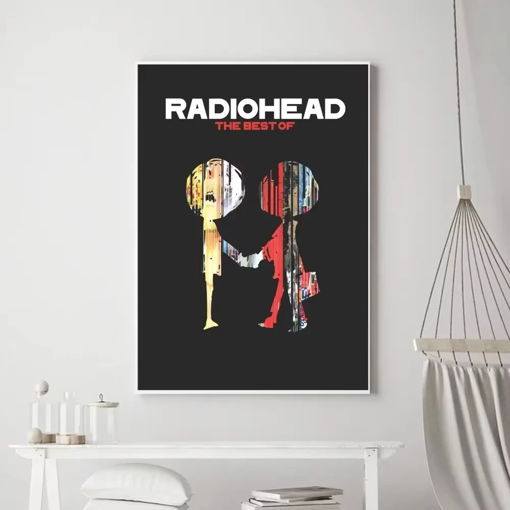 ملصق راديوي عتيق للمنزل ، فرقة روك ، ملصق ، مطبوعات ، فن ، رسم ، حمام ، مطبخ ، ملحقات بار #2