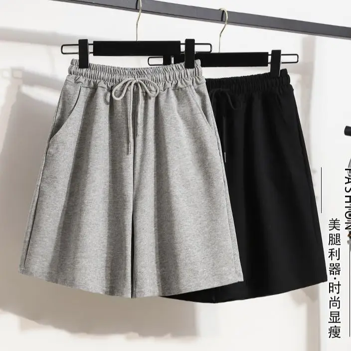 2024 New,Spring Summer Sportswear Shorts, For Women's Clothes, Thin yoga Shorts ,Casual Big Size Shorts ,Girls biker Home Shorts