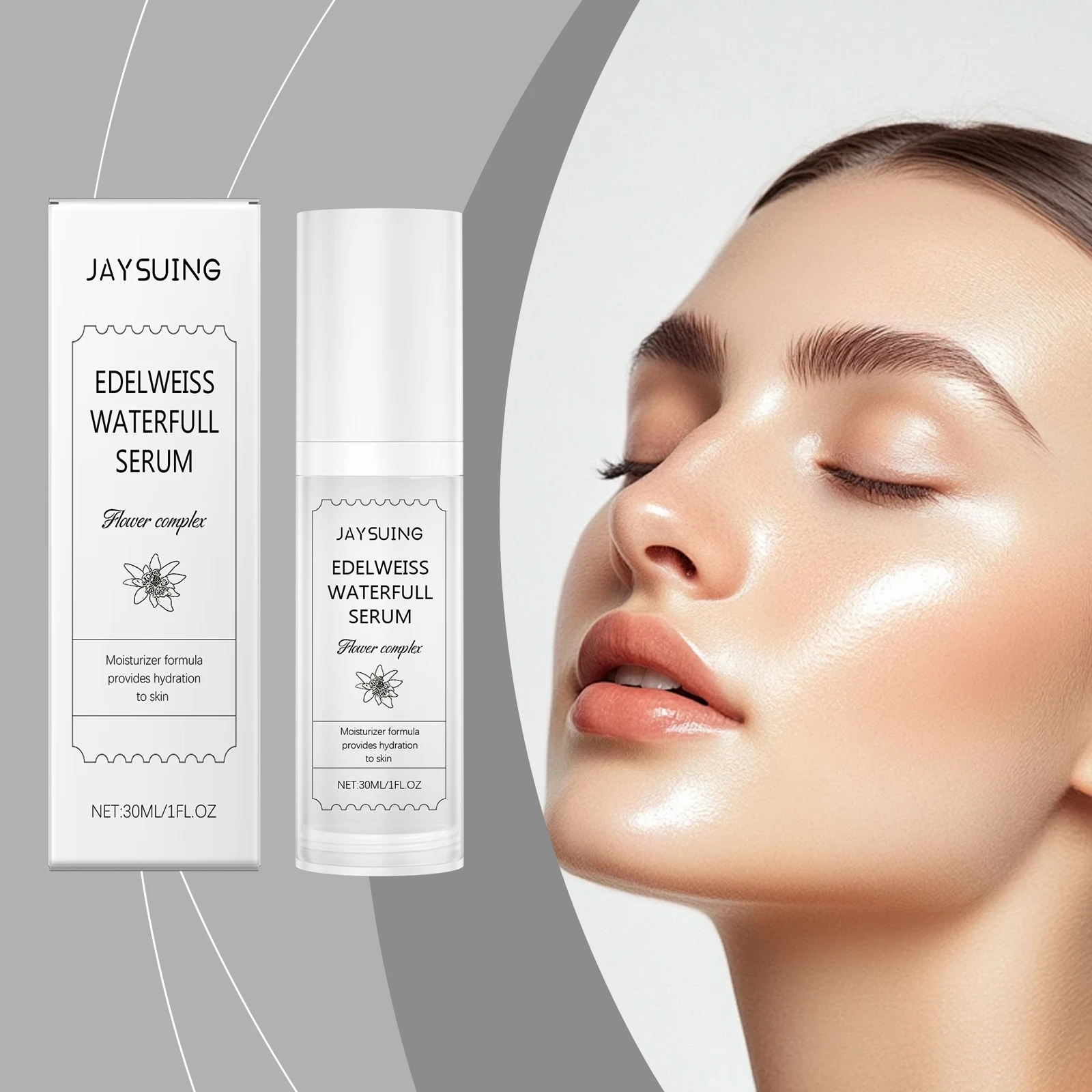 

Hyaluronic Acid Essence Moisturize Soften Whiten Face Improve Rough Dull Skin Reduce Fine Lines Wrinkles Refreshing Facial Serum
