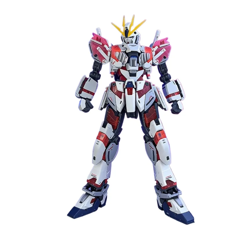 MG 1/100 RX-9/C Narrative C Apparatuur Zalm Assemblage Model Kit Action Figure Anime Mecha Speelgoed Met Water Decal Desktop Deco Gift - afbeelding 2