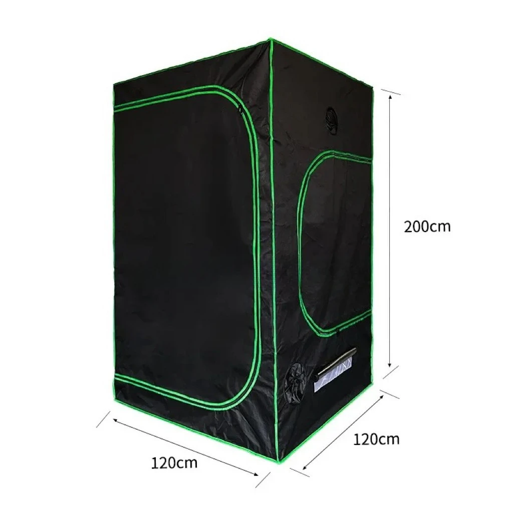 

Grow Tent 600D 120X120X200CM Oxford Cloth Hydroponic Mylar Greenhouse Grow Box Indoor Grow Tent Complete Kit Viveros Invernadero
