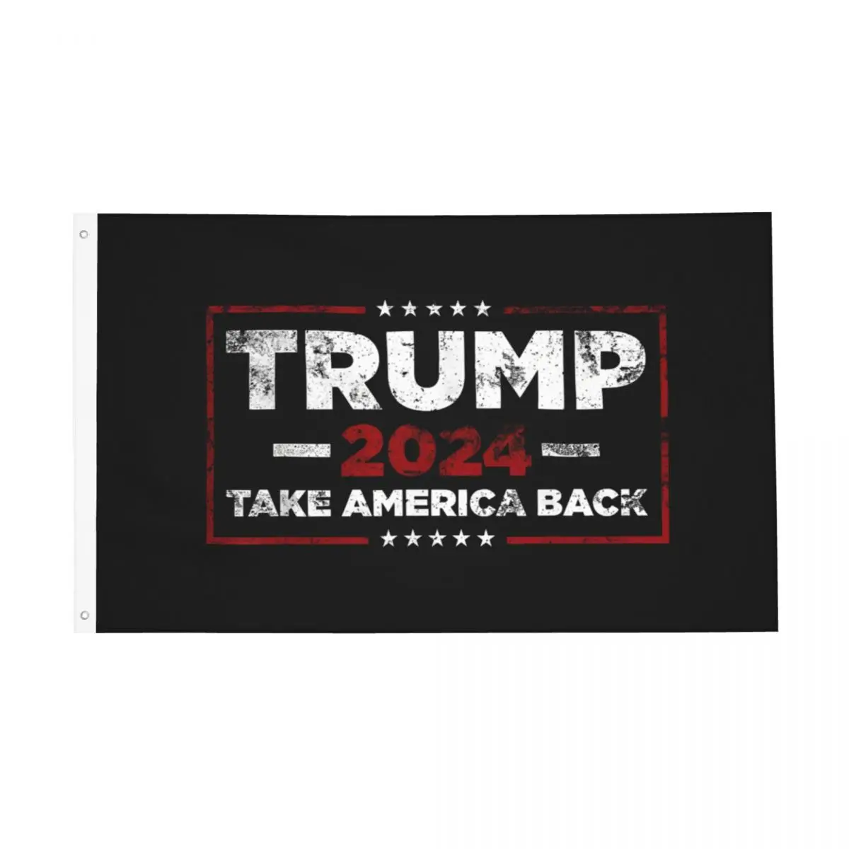 Trump 2024 Take America Back US American Flag President Flag Double Sided Indoor Outdoor Banner Hanging Decoration 90x150cm