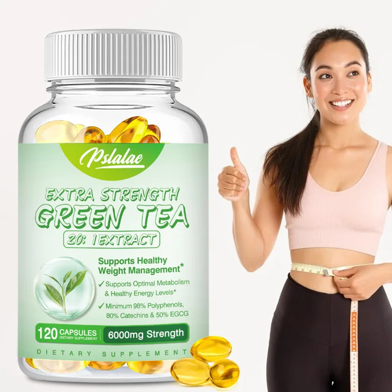 

Green Tea Extract - Promotes Fat Burning, Metabolism, Appetite Suppression, Healthy Weight Management