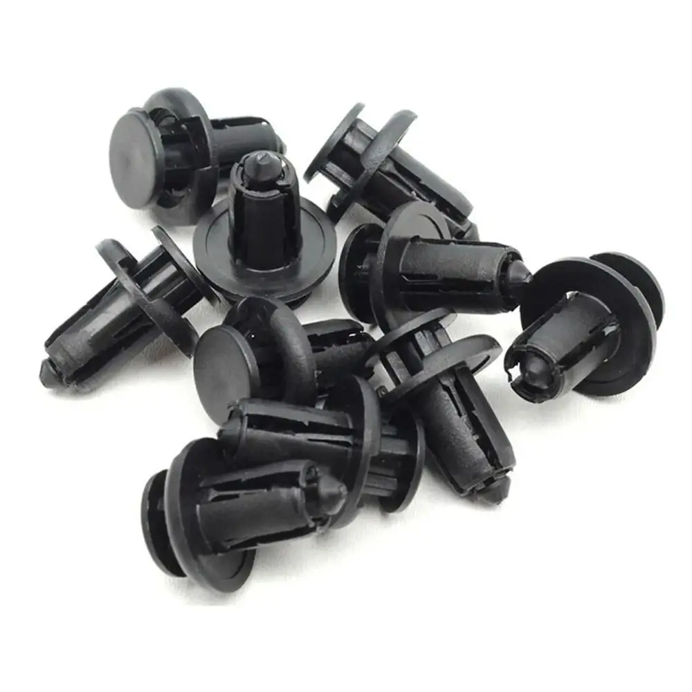 Premium Plastic Material Press Fit Expansion Fasteners Push-In Installation Stable Connecting Structure Radiator Support Clips