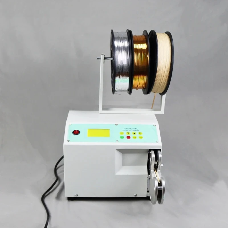 Automatic Simple and  Convenient Twist Tie Machine Cable Coil Winding and Binding Machine