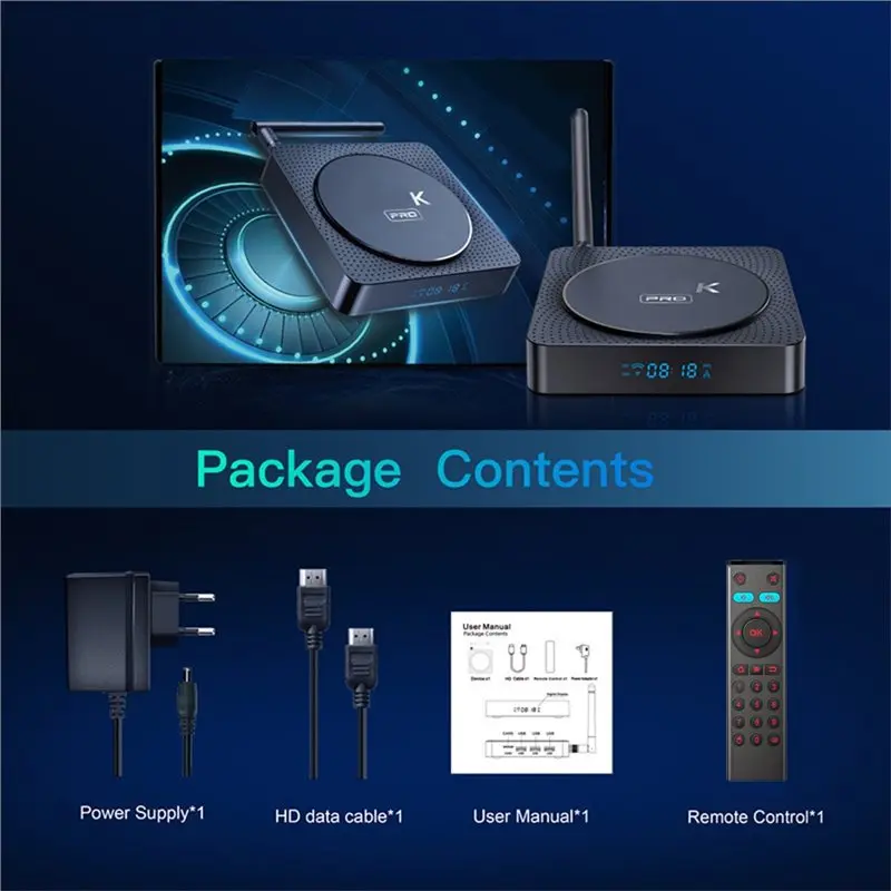 TV Box Android 11.0 Rockchip RK3566 4GB 32GB BT Decoding External Antenna Dual Wifi 1000M LAN 4K 8K Media Player EU Plug