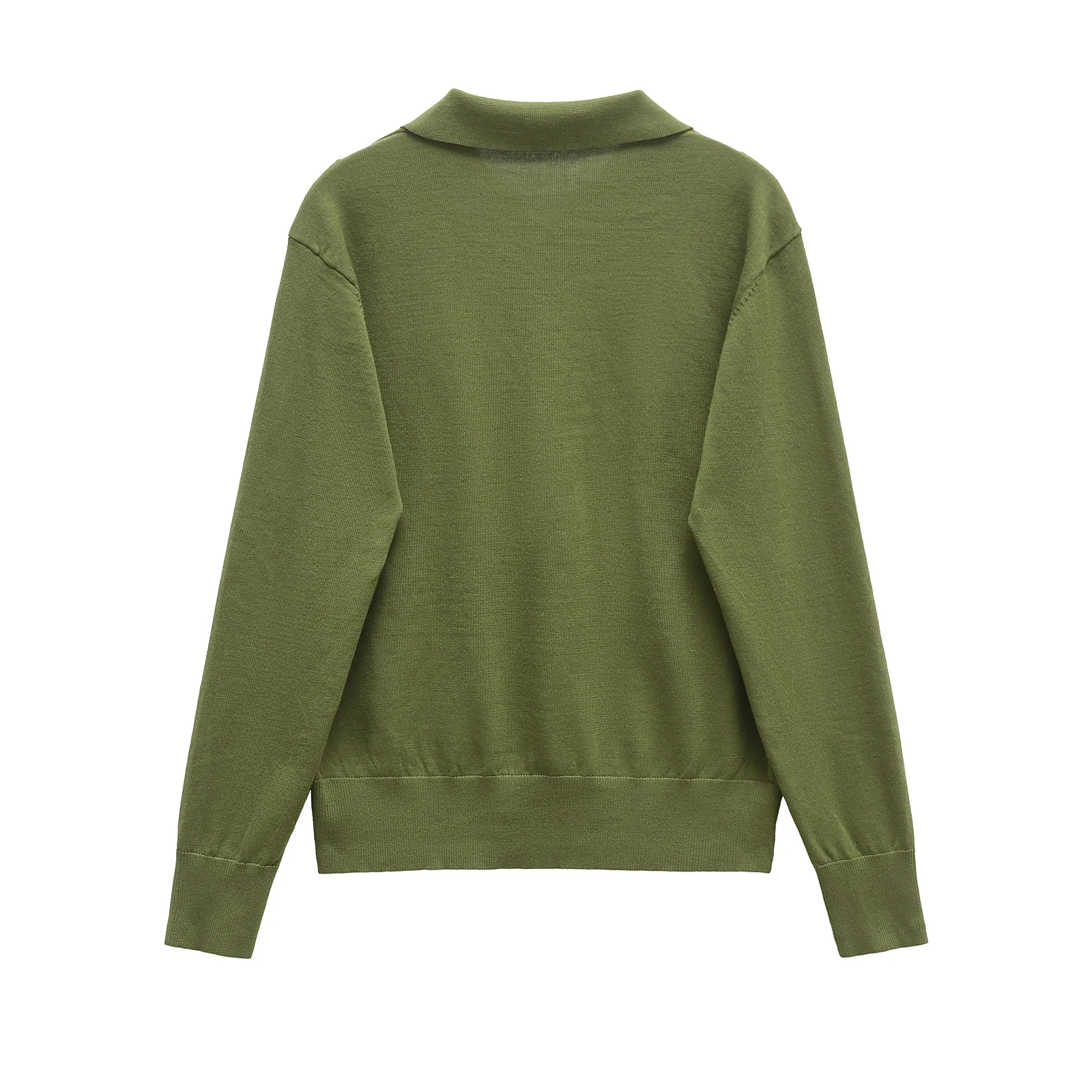 Women Spring Summer Polo Shirts Women Pullovers Long Sleeve Knit Tops For Women Clothes Slim Knit Jumper Streetwear 2893036