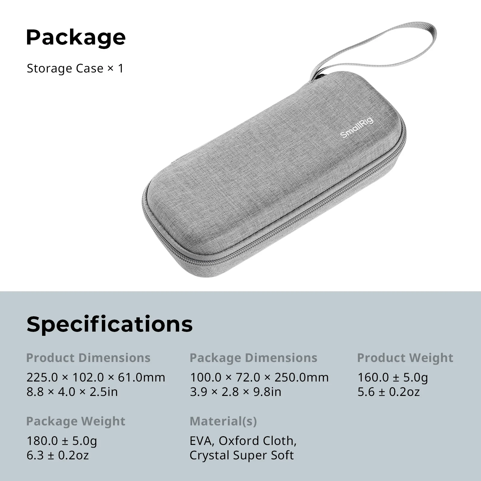 حقيبة حمل صغيرة لـ DJI Osmo Pocket 3 للتصوير الفوتوغرافي في الشوارع الحضرية والتنزه في الهواء الطلق مع حزام المعصم 5118