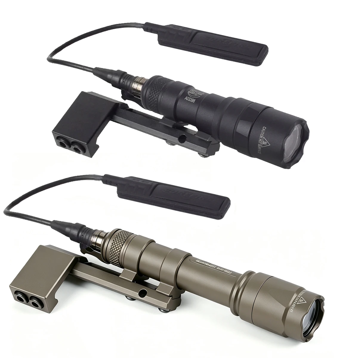 Tactical Surefire M300 M600 M600C Rifle Flashlight Pistol Scout Light Torch Fit 20mm Rail Mount Hunting Lanterna Airsoft Light
