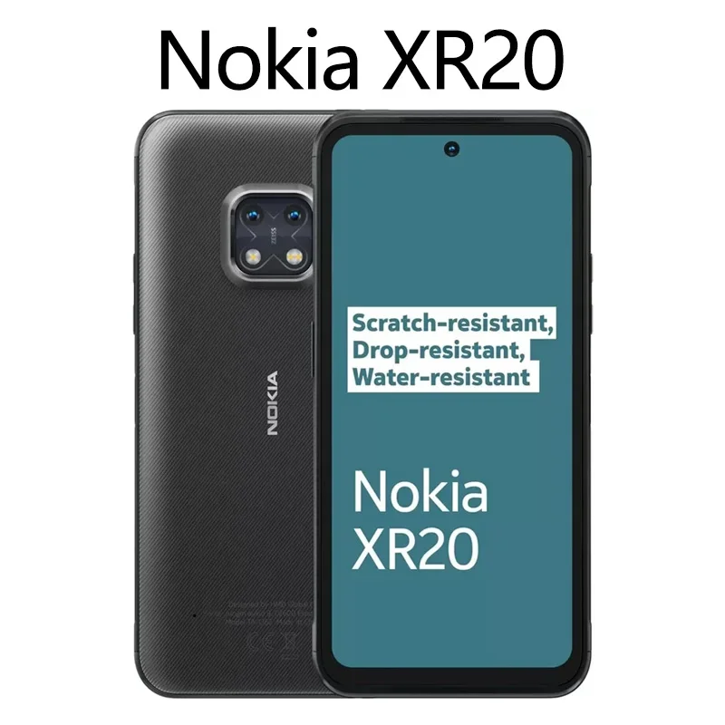 Nokia XR20 5G 48MP Cameraoriginal CPU Qualcomm Snapdragon 480 SmartPhone Capacidade da bateria 4630mAh telefone usado