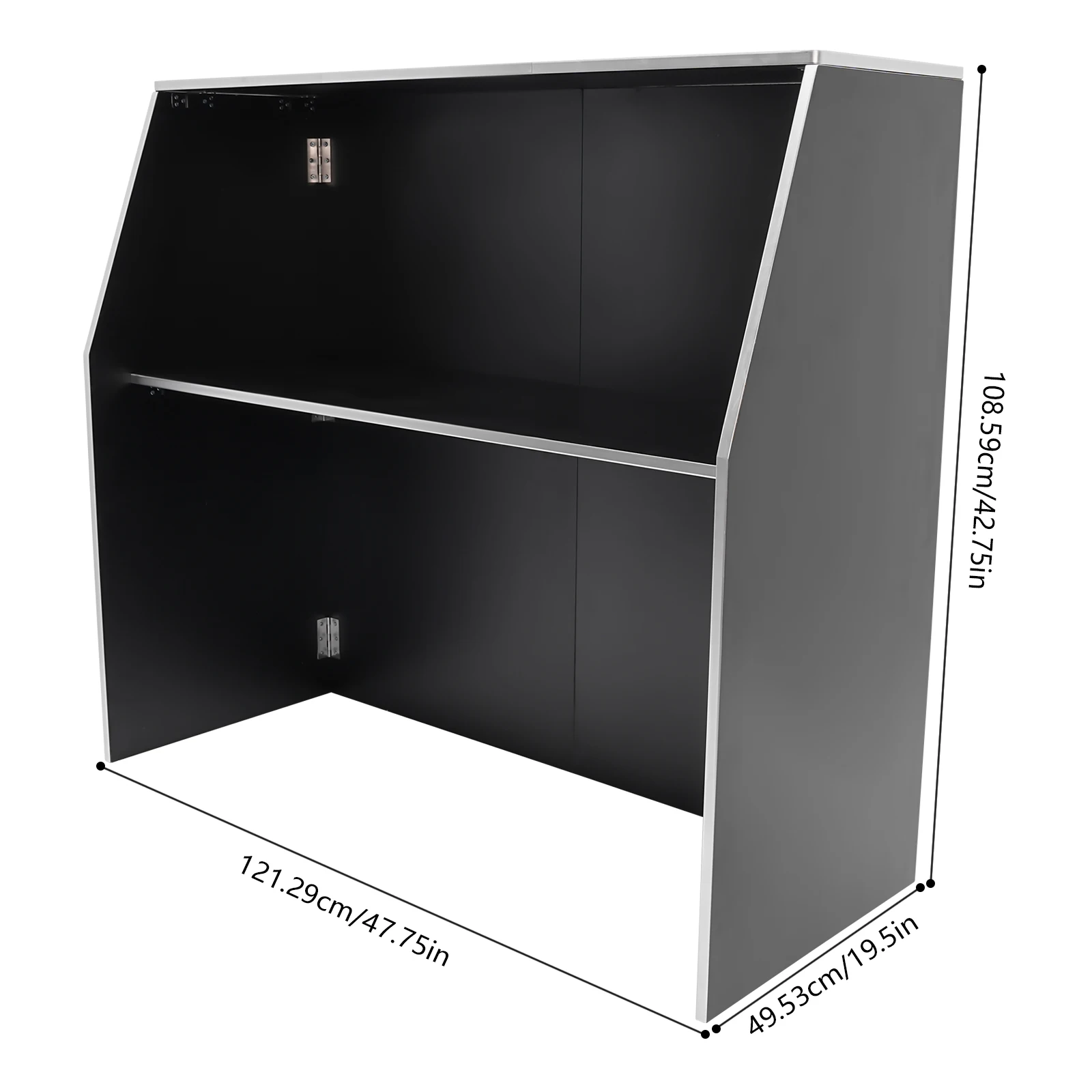Freestanding Wine Racks & Cabinets, High-Quality Ecological Board and Aluminum, 110lbs Load Capacity, Foldable Design,