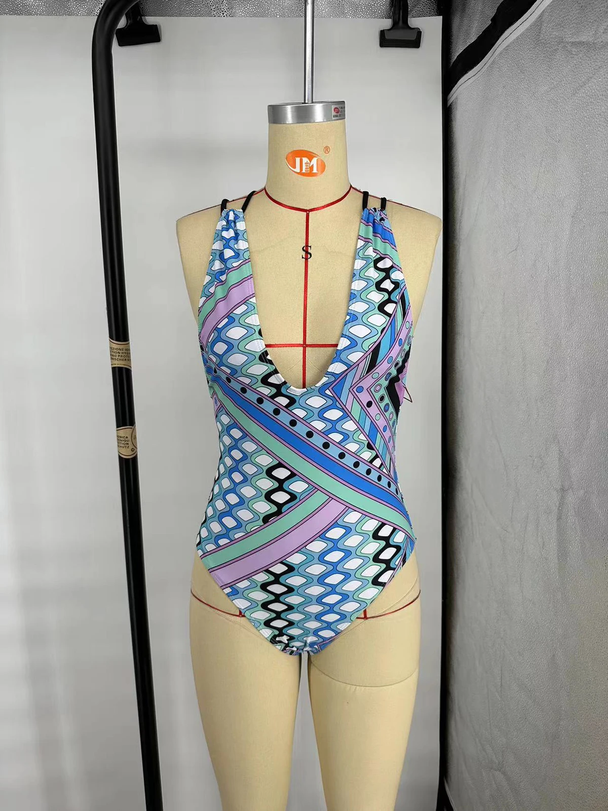 women swimwear fashion brand colorful Blue Pink Sexy summer beach swimsuit PU bodysuit size S-XL