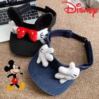 Cartoon anime Disney cute Mickey Mouse cowboy empty top sun hat female summer outing outdoor student baseball cap tech fabric