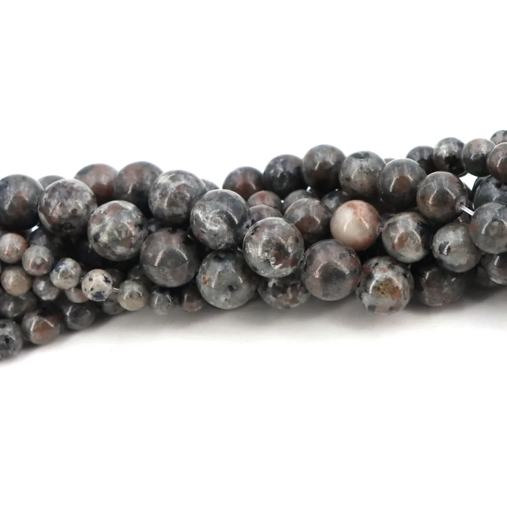 6 8 10 12 مللي متر Yooperlite حجر الخرز الجولة فضفاض الخرز الحجر الطبيعي لصنع المجوهرات سوار ذاتي الصنع قلادة القرط اكسسوارات #3