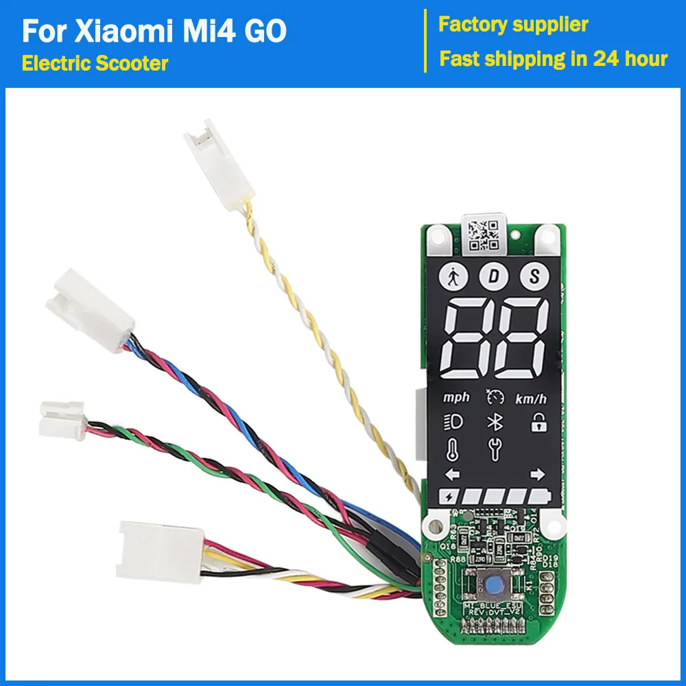 

Детали сборки печатной платы приборной панели электрического скутера для Xiaomi 4 GO Kickscooter, светодиодный экран, аксессуары для инструментов