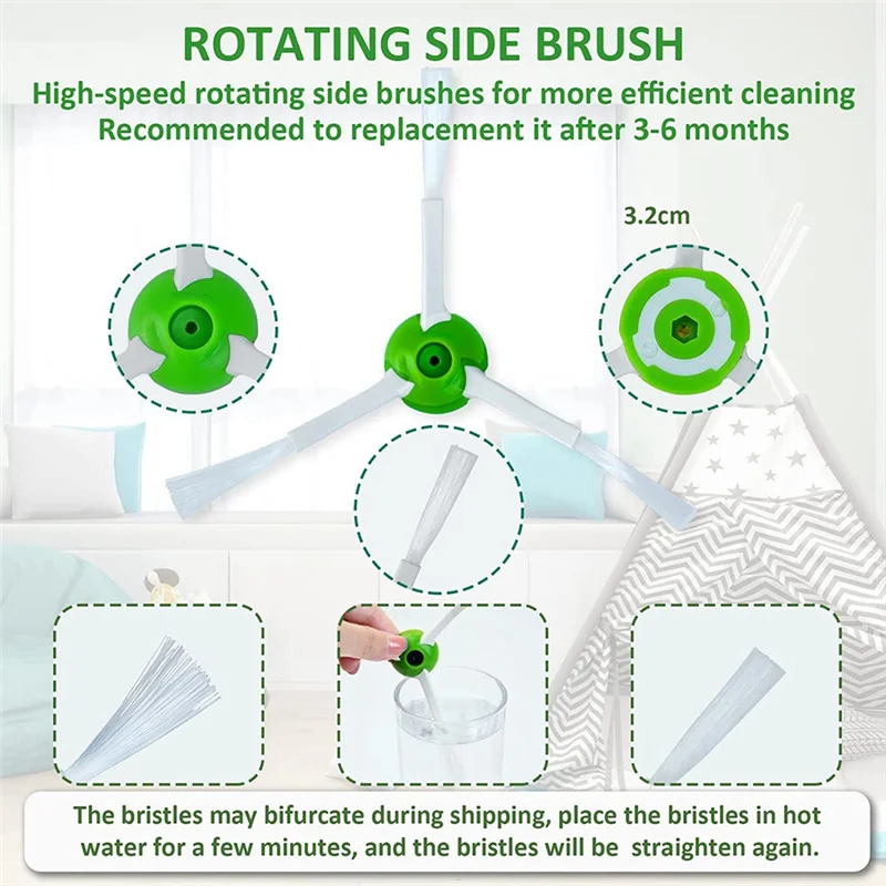 ชิ้นส่วนอะไหล่สําหรับ iRobot Roomba E, I, & J Series I7 I7+ I2 I3 I3+ I4 I4+ I6 I6+ I8 I8+/Plus J7 J7+ E5 E6 E7,ร้อน