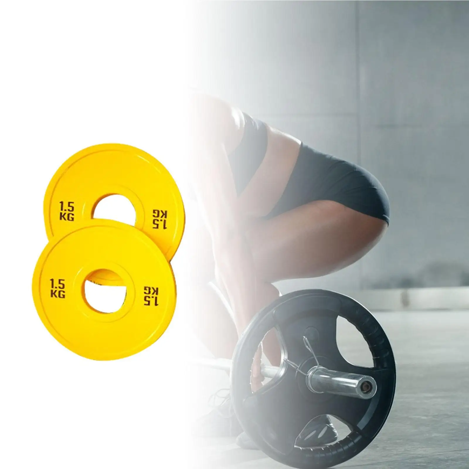 Micro Weight Plates for Barbell Strength Training Steel Dumbbells Gym Plates for Home Gym and Fitness Routine