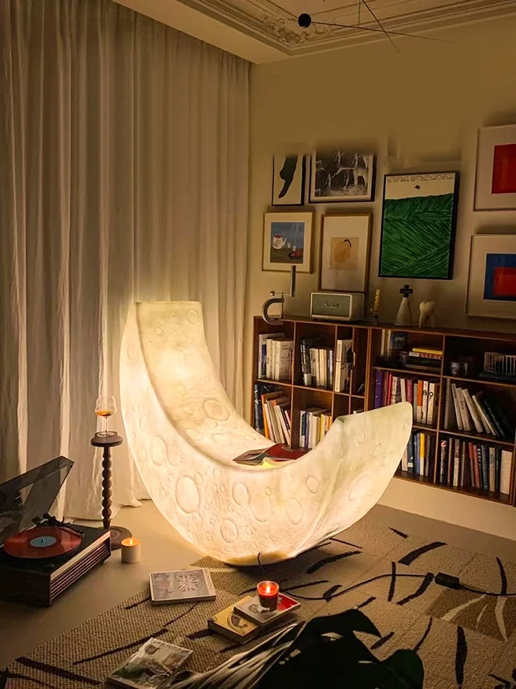 Moon lamp chair lamp interior decoration sofa