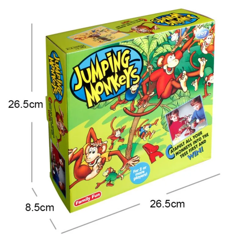 ZZPXMY Juego interactivo de mesa para padres e hijos, árbol escalador de mono, juguete educativo para niños, juguetes para caer