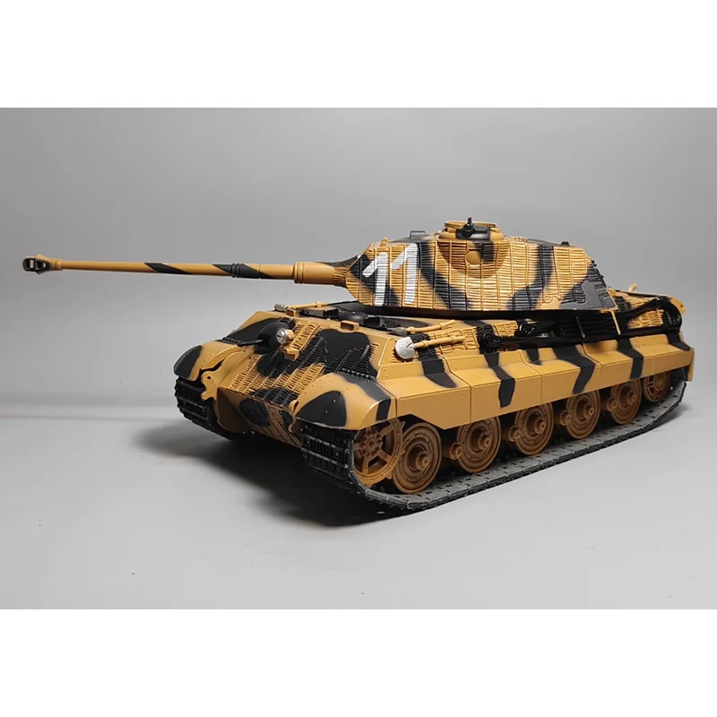 

Diecast 1/32 Scale Tiger King Heavy Tank Model Alloy Simulation Military Display Miniature Art Collection Decoration