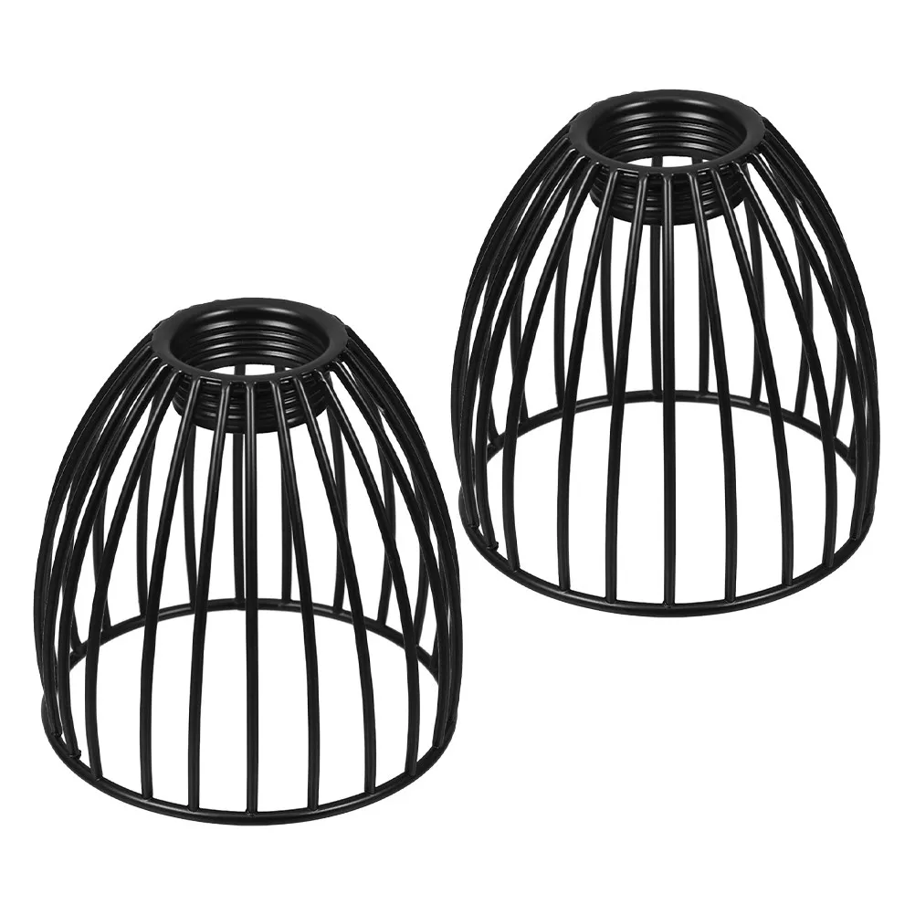 

2 шт. миниатюрных подвесных светильника-клеток в винтажном индустриальном стиле, из полого металла, для потолка, столовой, гостиной