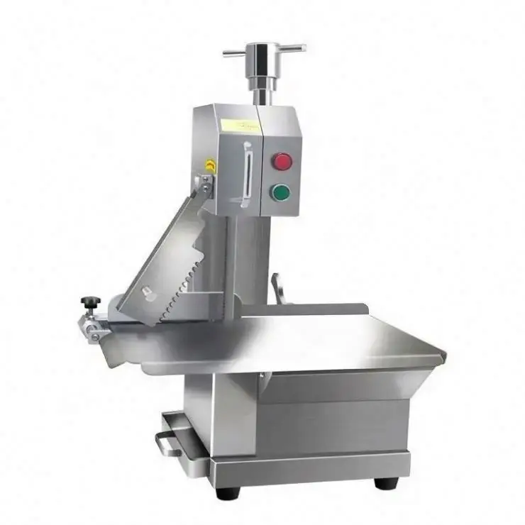 Factory Wholesale Price TEBAK Heavy Frozen Electric Used And Saw Meat Fish Automatic Bone Cutting Machine