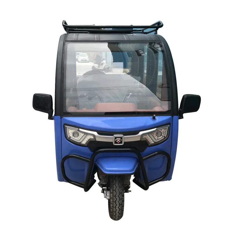 Fully Enclosed 3-Wheel Electric Tricycle For Adults 60v Voltage Trike Adult