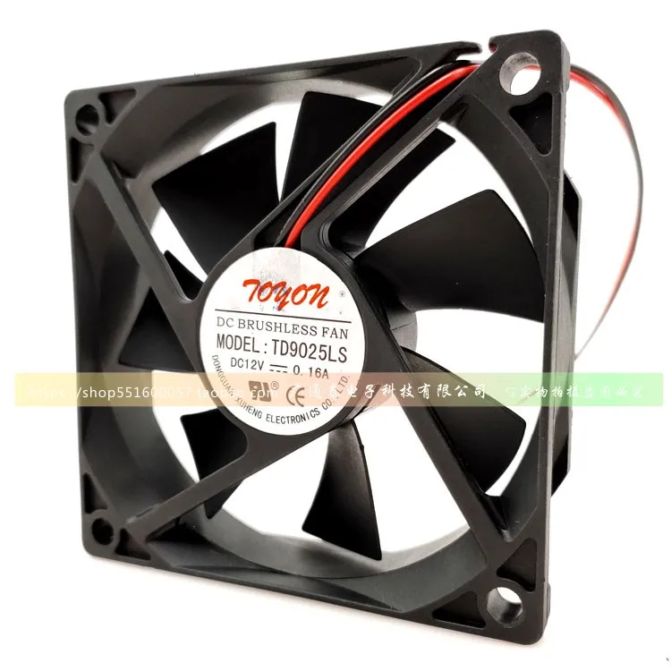 Tonon TD9025LS 12V 0.16A 9 9025 Hydraulic Mute Cooling Fan