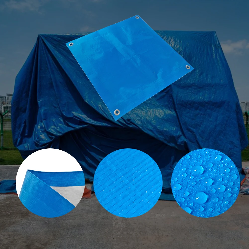 

Factory Direct Supply 6 Mil Tarp 40 X 40 Heavy Duty Tarp Tarpaulin Industries Blue With Swimming Poolpromote sales