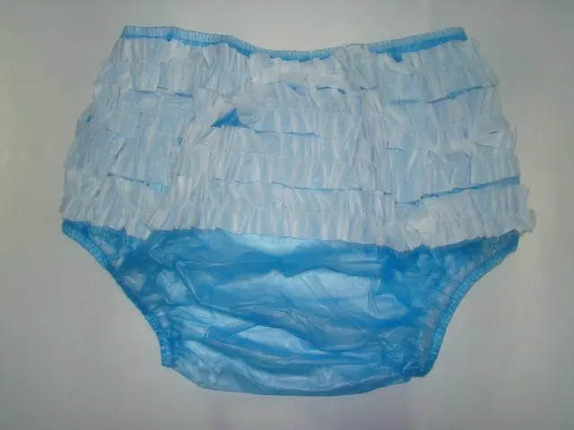 

2 pieces * ADULT BABY incontinence PLASTIC PANTS P003-6