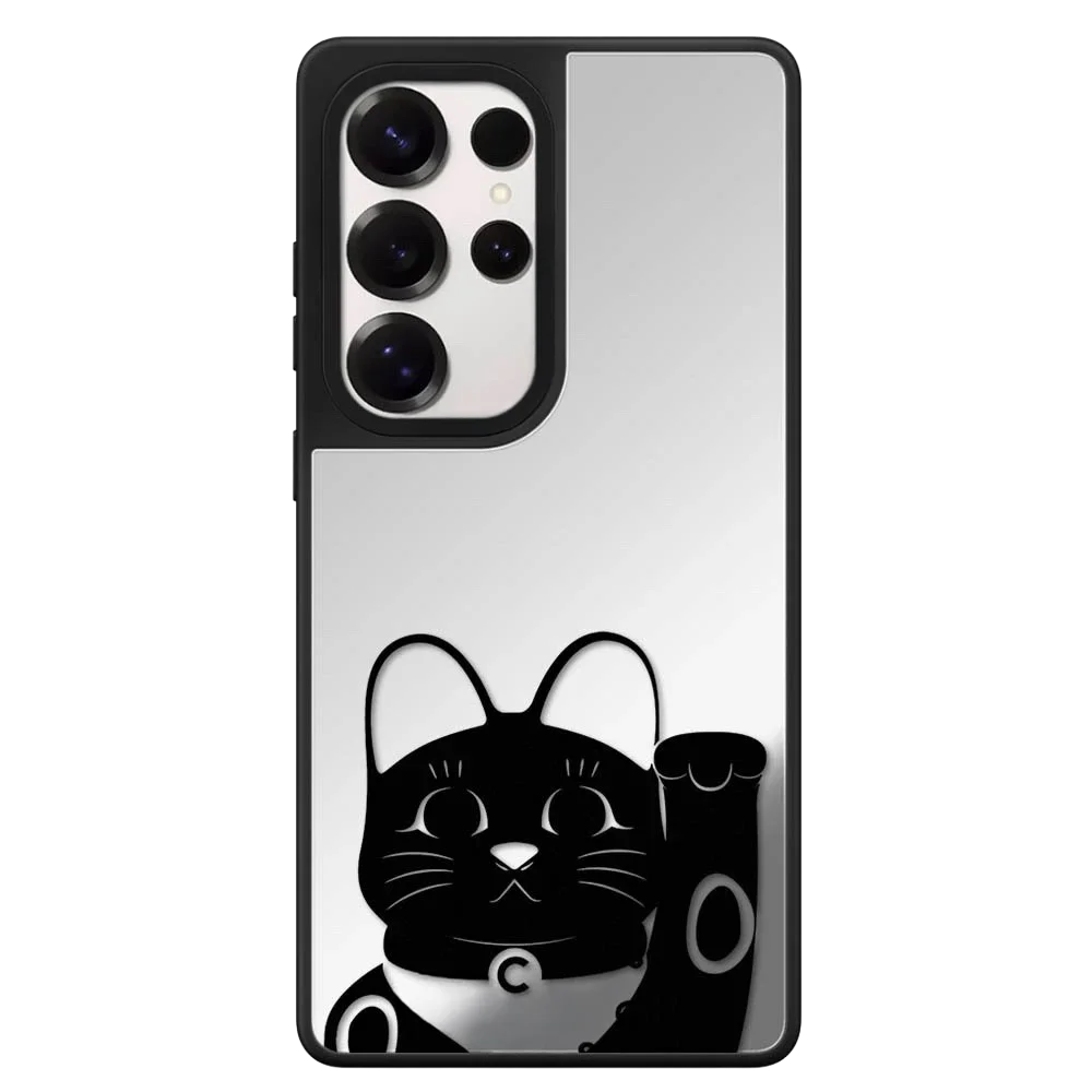 

6012156 Mirror Surface Magnetic Case: Compatible with Samsung Galaxy S23 U S24U S25 S26 Ultra S25+ S26 Plus Shell