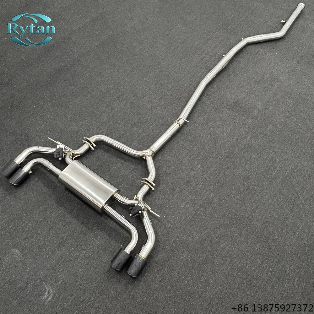 

Выхлопная система Rytan Valvetronic с клапаном, из нержавеющей стали, Catback для BMW 530 G серии