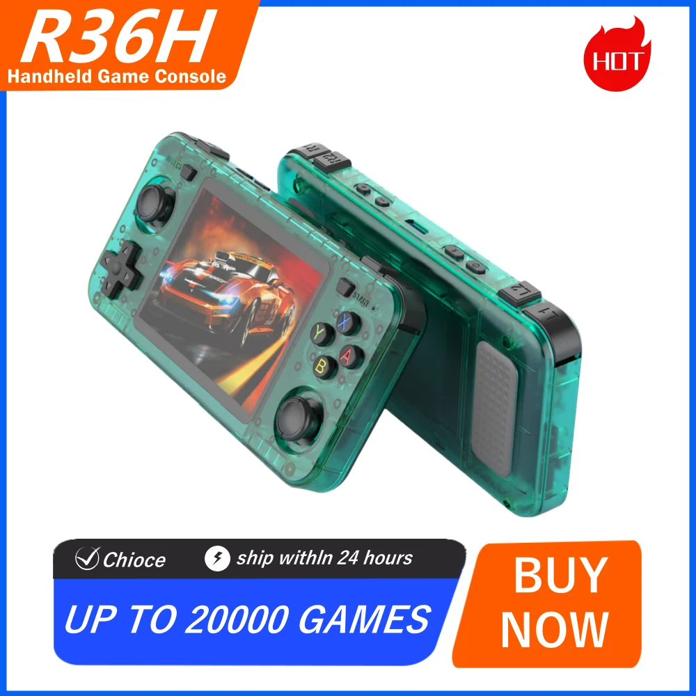 

BOYHOM nouvelle Консоль Портативная корпоративная R36H значительно Linux Консоли с открытым исходным кодом классификации такжекра IPS 3,5 pouces lecteur