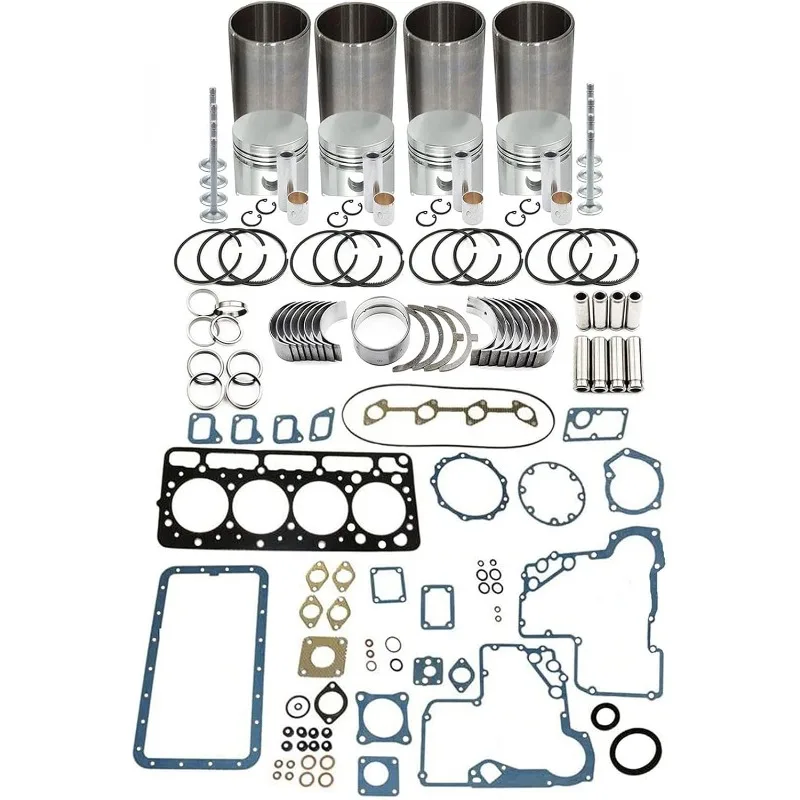 

NEW Overhaul Rebuild Kit V1501 for Kubota L345 L2602 L2802 L3202 L1500 L1501 B2910 B7820 L345 KX91-2 KH90 Tractor Excavator