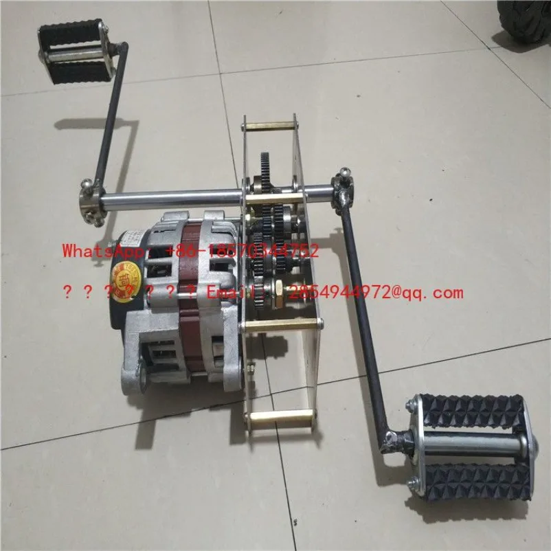 12V24V2000W AC Brushless High Power Pedal Generator DC Battery Charging DIY Fitness