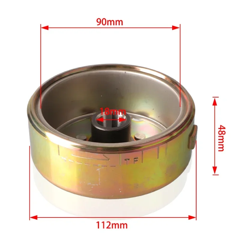 

GY6 125CC 150CC 4-тактный 152QMI 157QMJ Магнето Маховик 6-полюсный Скутер Мопед ATV Go Kart Запчасти